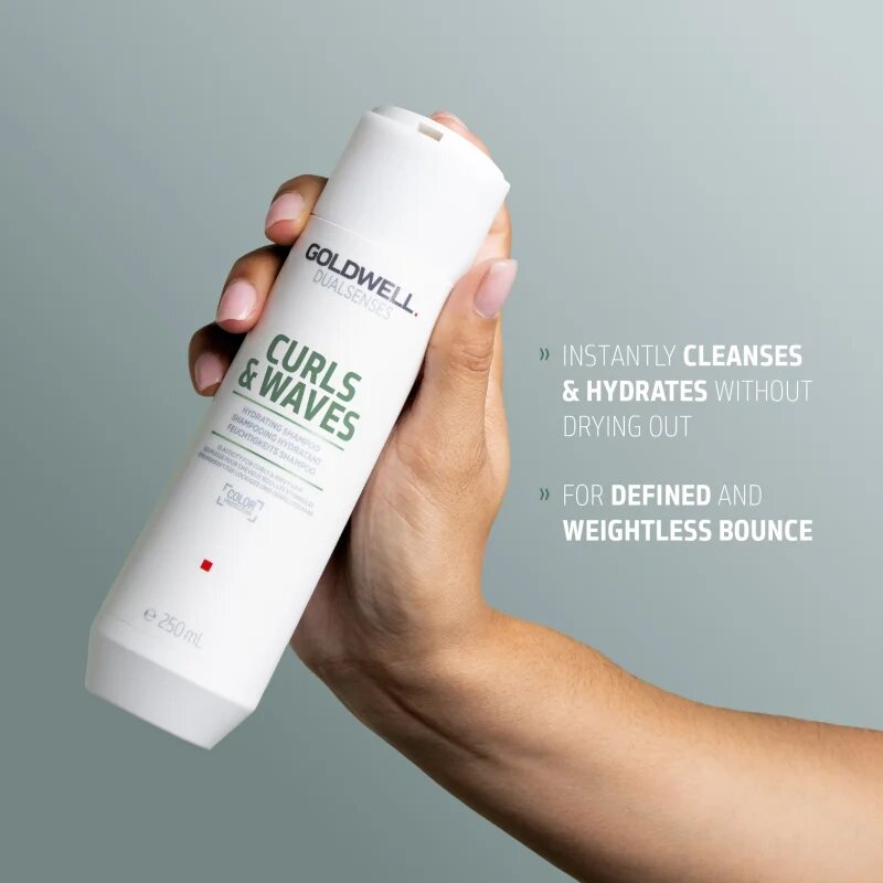 Goldwell Dualsenses Curls & Waves sampon hullámos és göndör hajra 250 ml