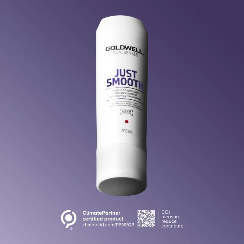 Goldwell Dualsenses Just Smooth kisimító kondicionáló a rakoncátlan hajra 200 ml