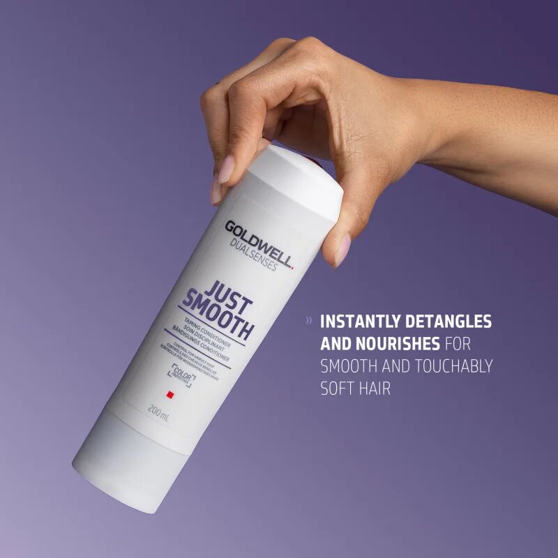 Goldwell Dualsenses Just Smooth kisimító kondicionáló a rakoncátlan hajra 200 ml