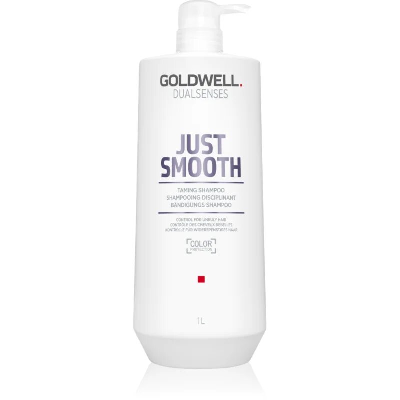 Goldwell Dualsenses Just Smooth kisimító sampon a rakoncátlan hajra 1000 ml