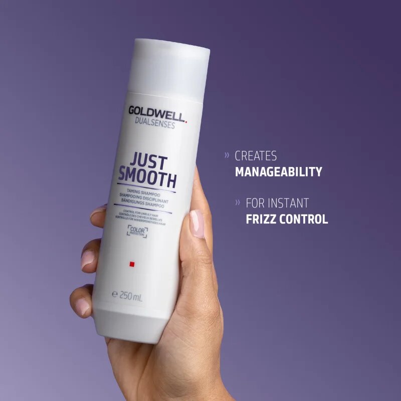 Goldwell Dualsenses Just Smooth kisimító sampon a rakoncátlan hajra 250 ml