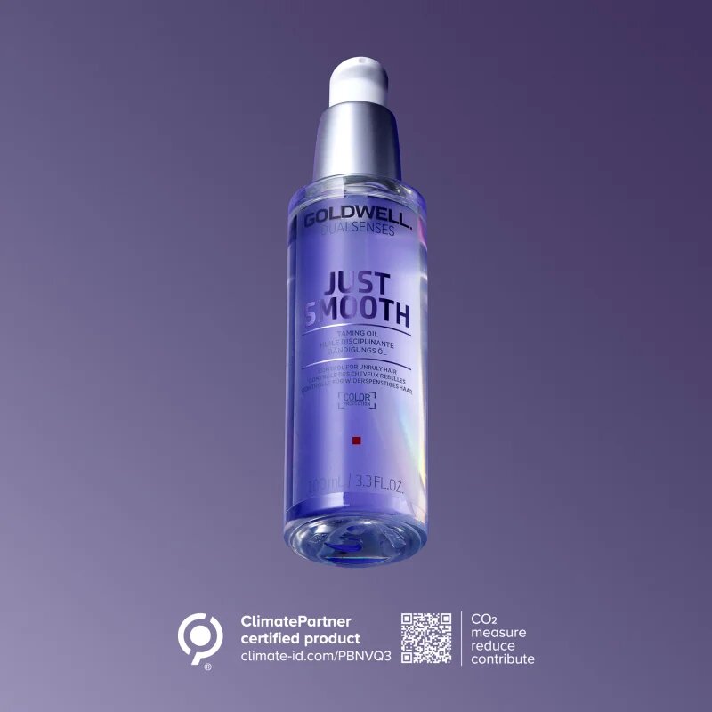 Goldwell Dualsenses Just Smooth olaj a rakoncátlan és töredezett hajra 100 ml