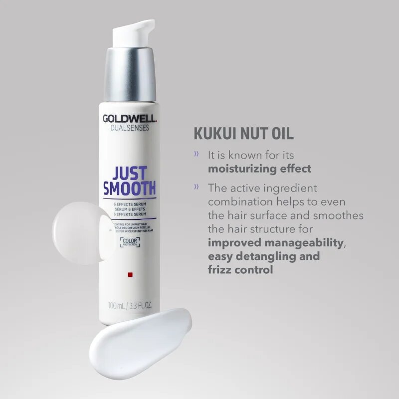 Goldwell Dualsenses Just Smooth szérum a rakoncátlan hajra 100 ml