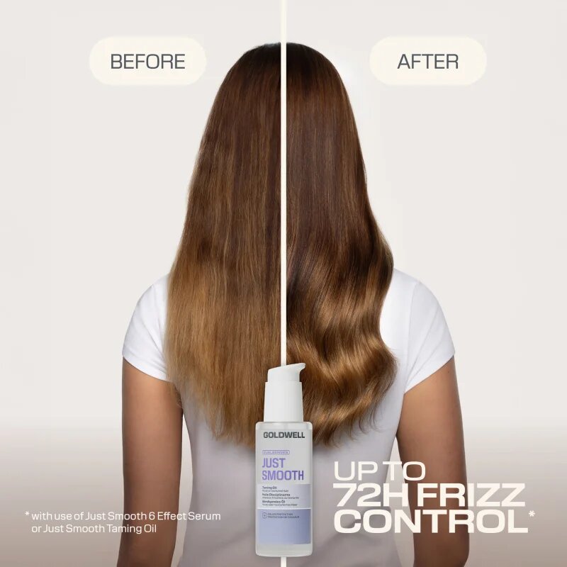 Goldwell Dualsenses Just Smooth Taming Oil kisimító olaj a rakoncátlan és töredezett hajra 100 ml