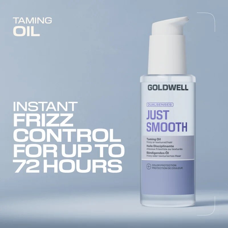 Goldwell Dualsenses Just Smooth Taming Oil kisimító olaj a rakoncátlan és töredezett hajra 100 ml