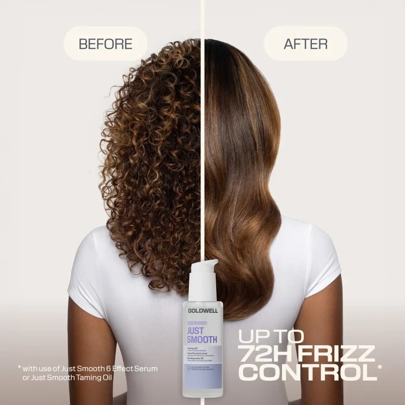 Goldwell Dualsenses Just Smooth Taming Oil kisimító olaj a rakoncátlan és töredezett hajra 100 ml