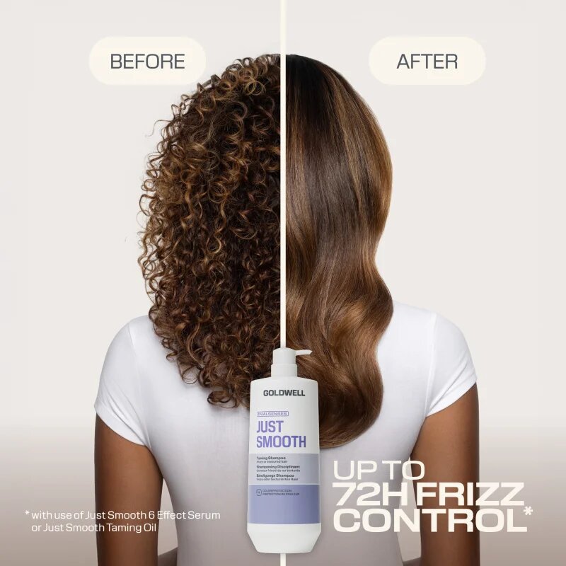 Goldwell Dualsenses Just Smooth Taming Shampoo kisimító sampon 1000 ml