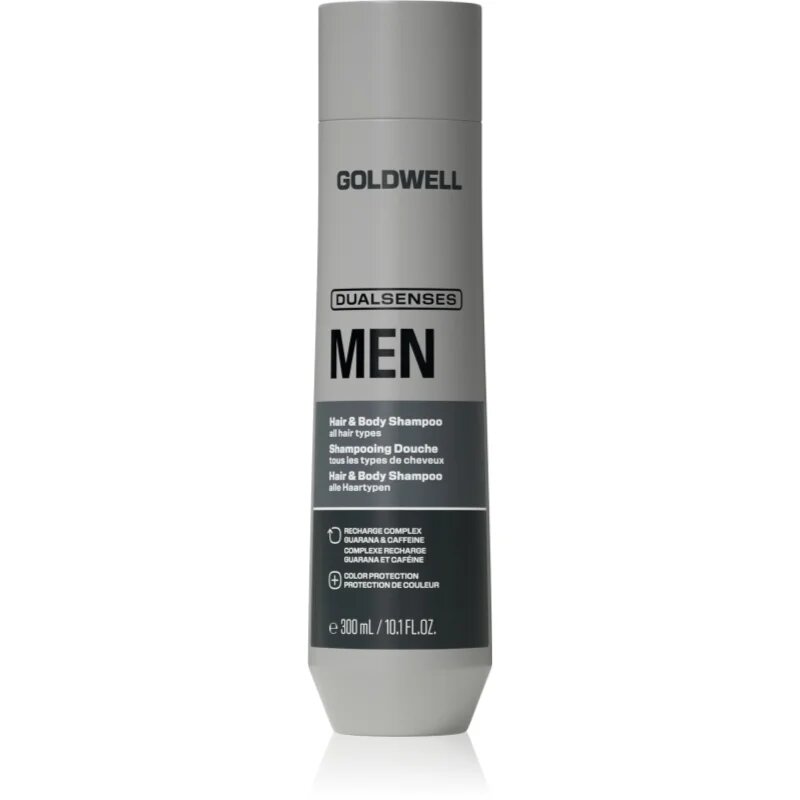 Goldwell Dualsenses Men Hair & Body Shampoo tusfürdő gél és sampon 2 in 1 300 ml