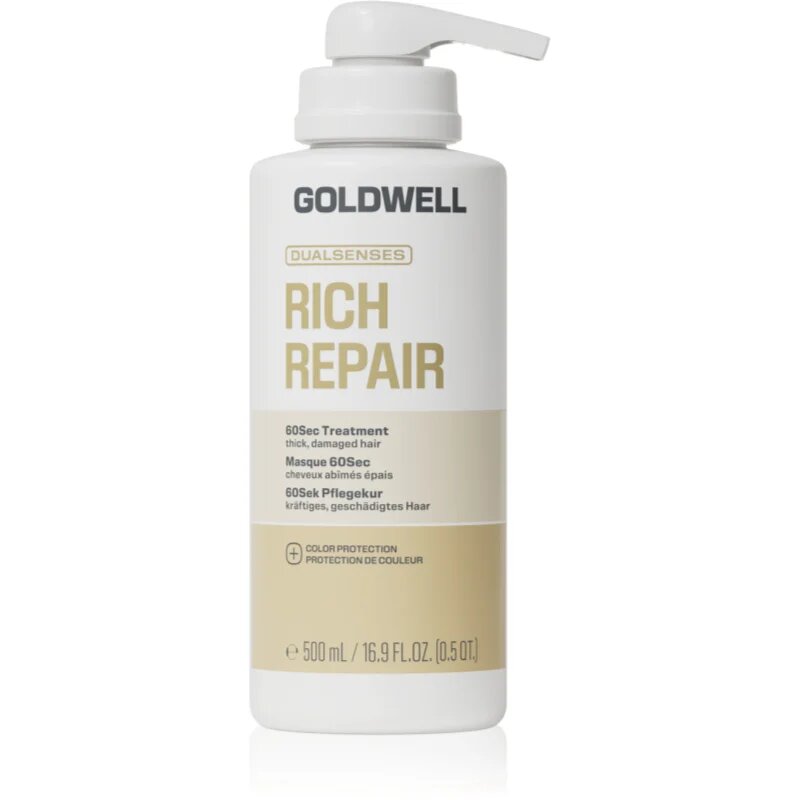 Goldwell Dualsenses Rich Repair 60Sec Treatment mélyen tápláló kúra 500 ml