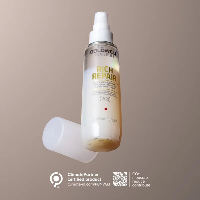 Goldwell Dualsenses Rich Repair leöblítést nem igénylő szérum spray formában a károsult hajra 150 ml