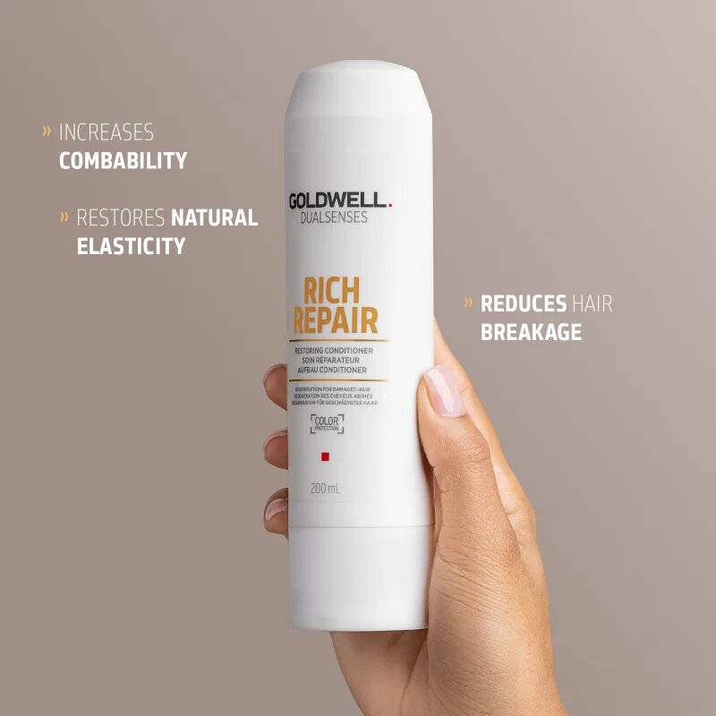 Goldwell Dualsenses Rich Repair megújító kondicionáló száraz és sérült hajra 200 ml
