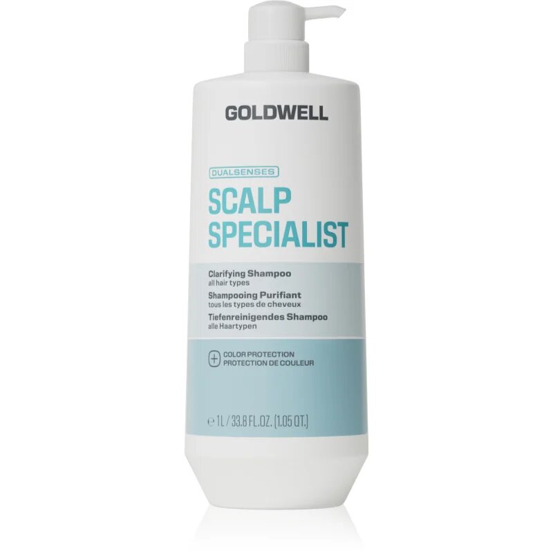 Goldwell Dualsenses Scalp Specialist Clarifying Shampoo mélyen tisztító sampon 1000 ml