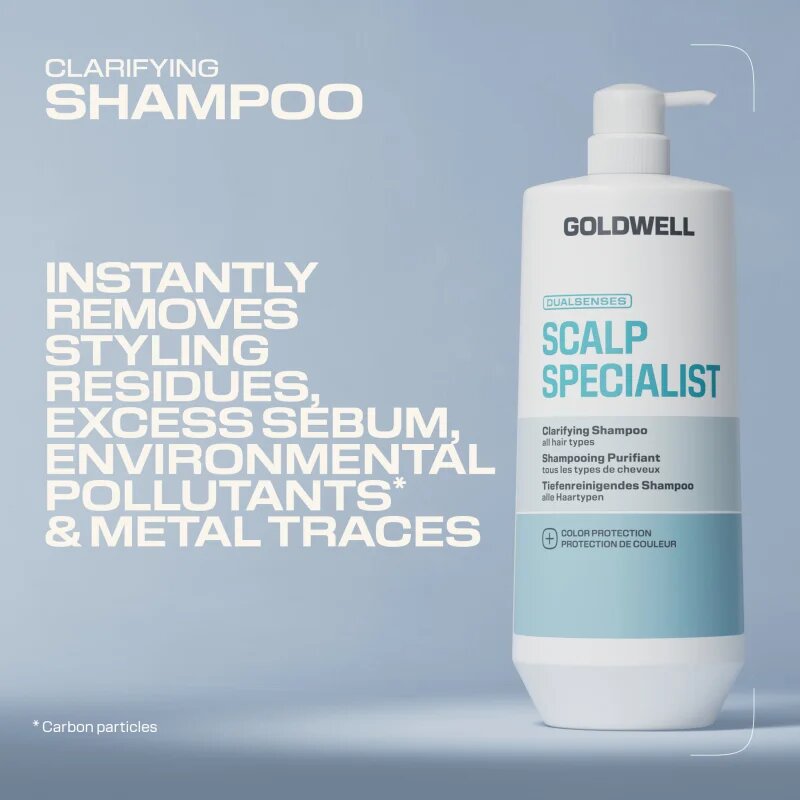 Goldwell Dualsenses Scalp Specialist Clarifying Shampoo mélyen tisztító sampon 1000 ml