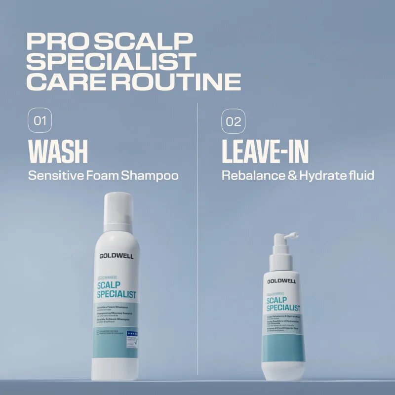 Goldwell Dualsenses Scalp Specialist Rebalance & Hydrate Fluid hidratáló fluid a fej bőrsejtjeinek megújítására 150 ml