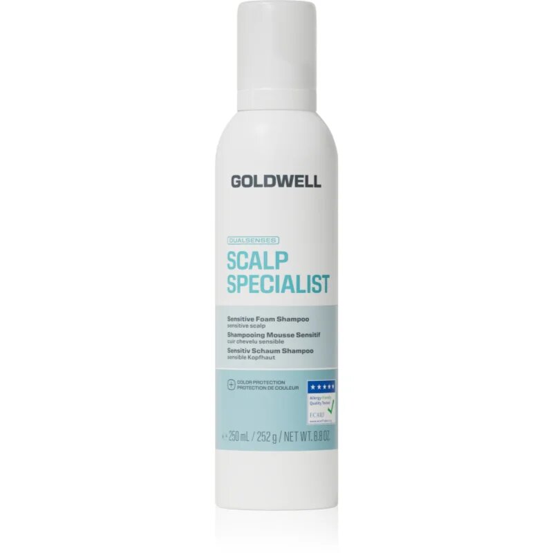 Goldwell Dualsenses Scalp Specialist Sensitive Foam Shampoo habsampon érzékeny fejbőrre 250 ml