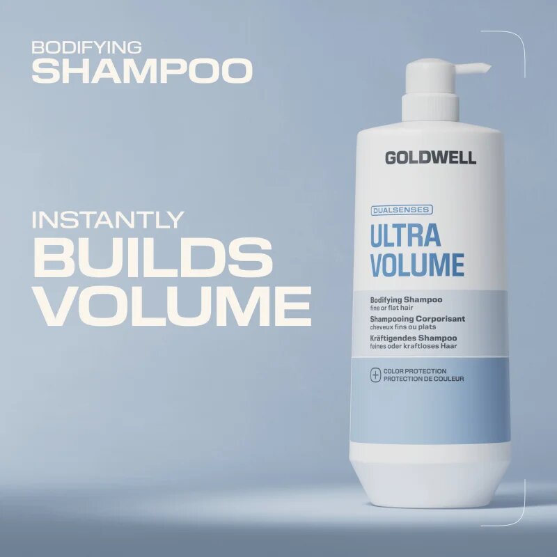 Goldwell Dualsenses Ultra Volume Bodifying Shampoo sampon a hajtérfogat növelésére 1000 ml