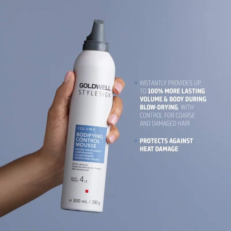 Goldwell StyleSign Bodifying Control Mousse fixáló hab a hajtérfogat növelésére 300 ml