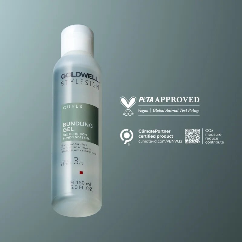 Goldwell StyleSign Bundling Gel hidratáló gél a hullámok hangsúlyozására 150 ml
