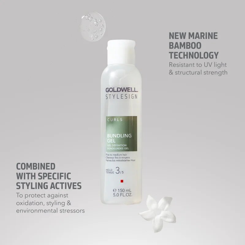 Goldwell StyleSign Bundling Gel hidratáló gél a hullámok hangsúlyozására 150 ml