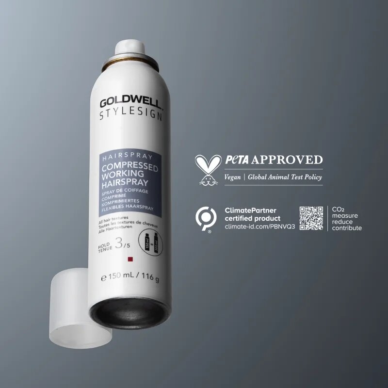 Goldwell StyleSign Compressed Working Hairspray hajlakk a magas fényért 150 ml