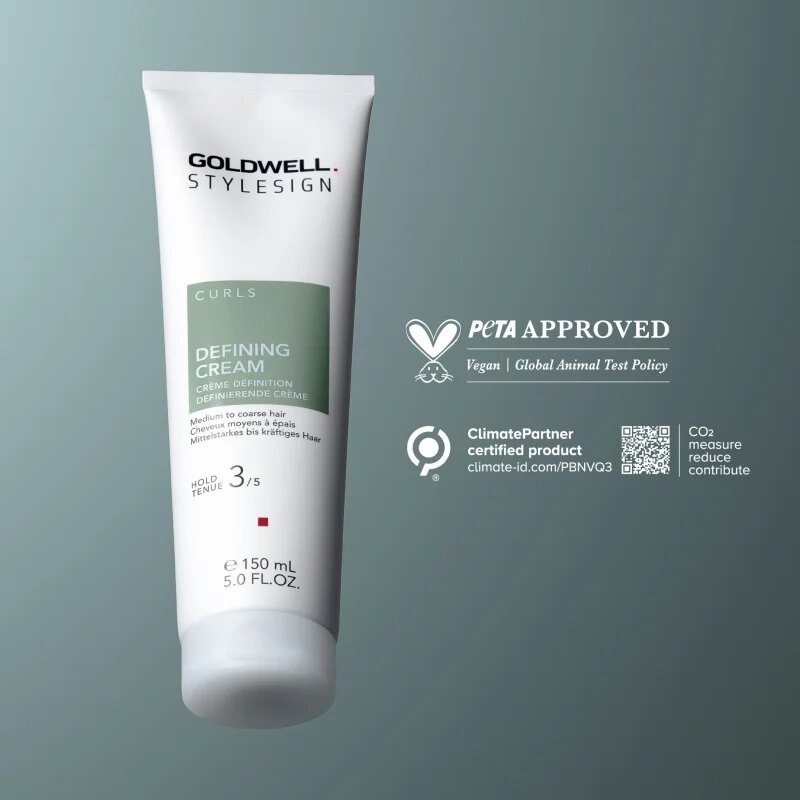 Goldwell StyleSign Defining Cream kontúrozó krém a hullámos és göndör hajra 150 ml