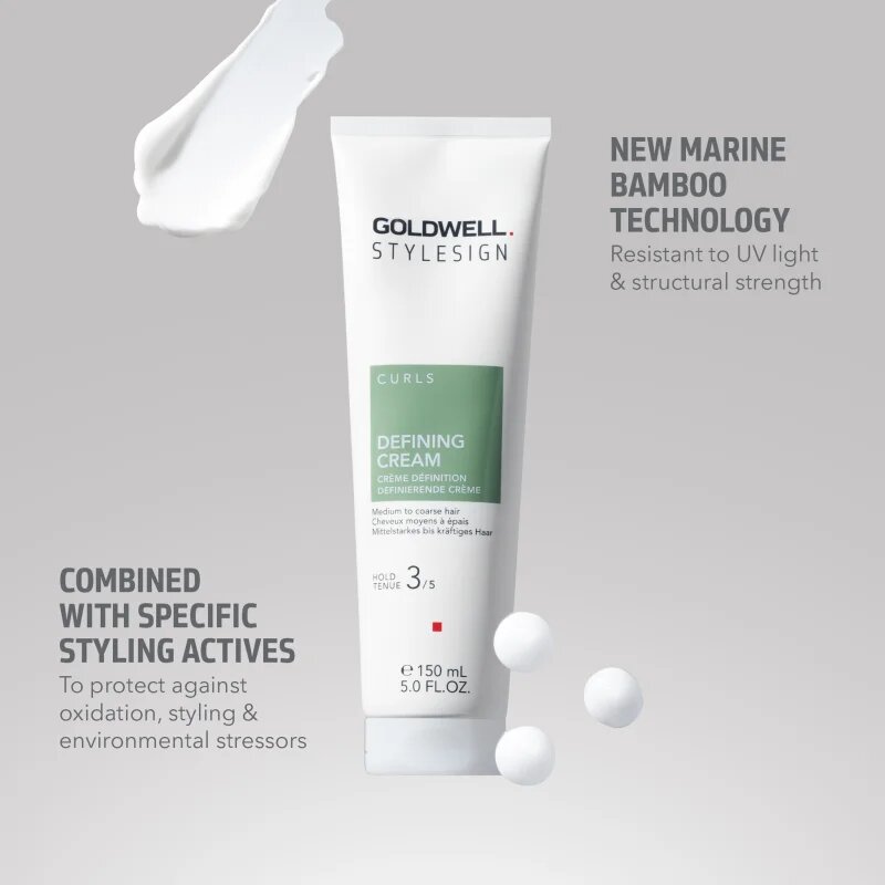 Goldwell StyleSign Defining Cream kontúrozó krém a hullámos és göndör hajra 150 ml