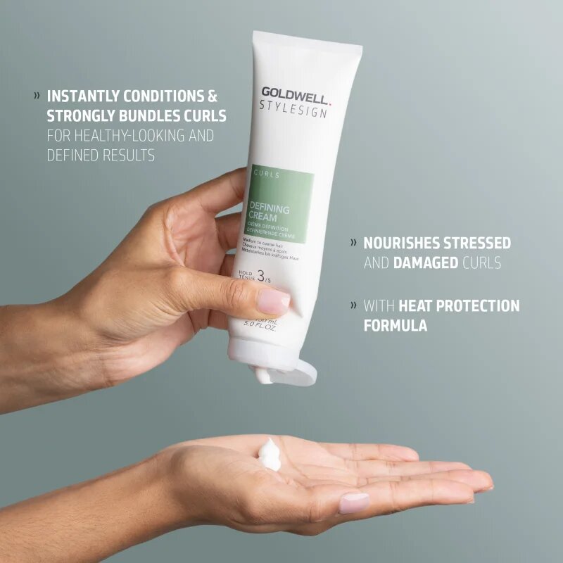 Goldwell StyleSign Defining Cream kontúrozó krém a hullámos és göndör hajra 150 ml