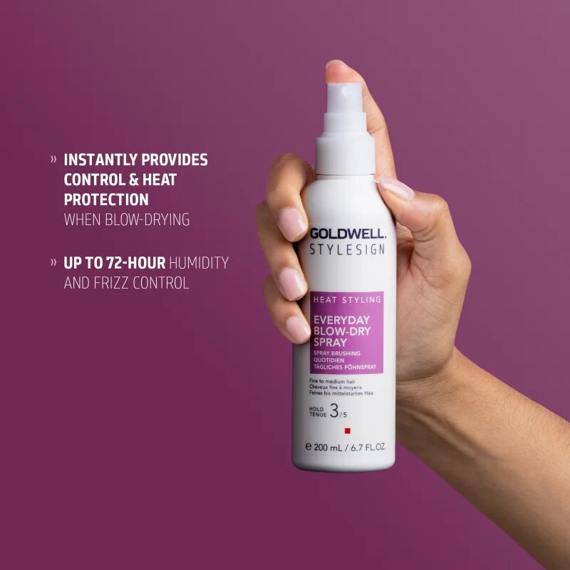 Goldwell StyleSign Everyday Blow-Dry Spray formázó védő spray hajra 200 ml