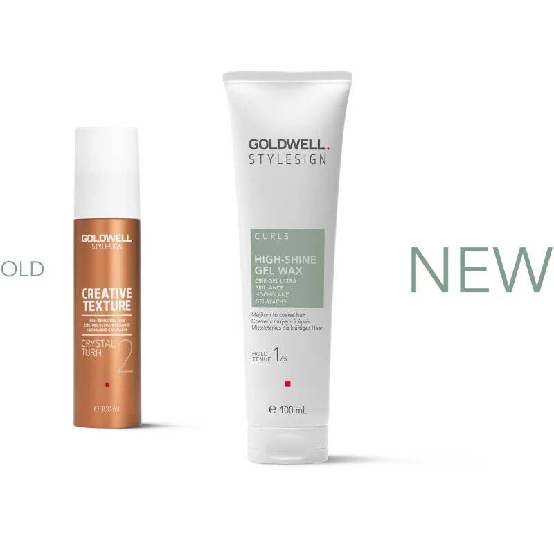 Goldwell StyleSign High-shine Gel Wax zselés wax a hullámos és göndör hajra 100 ml