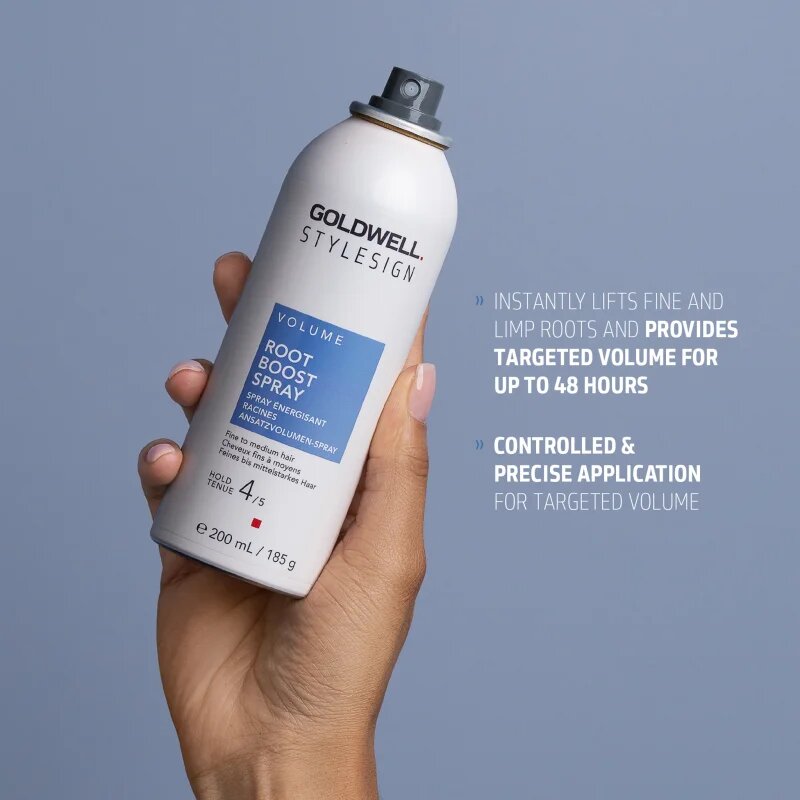 Goldwell StyleSign Root Boost Spray spray a dús hatásért a hajtövektől kezdve 200 ml