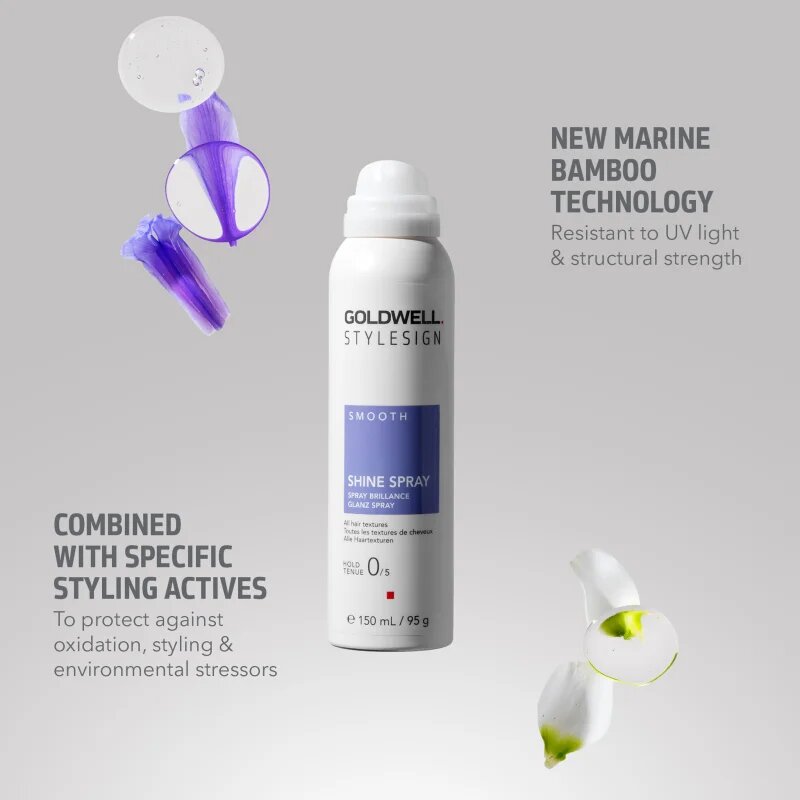 Goldwell StyleSign Shine Spray haj spray a fénylő és selymes hajért 150 ml