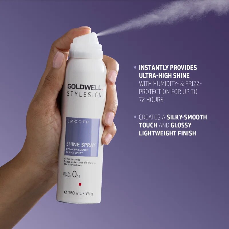 Goldwell StyleSign Shine Spray haj spray a fénylő és selymes hajért 150 ml