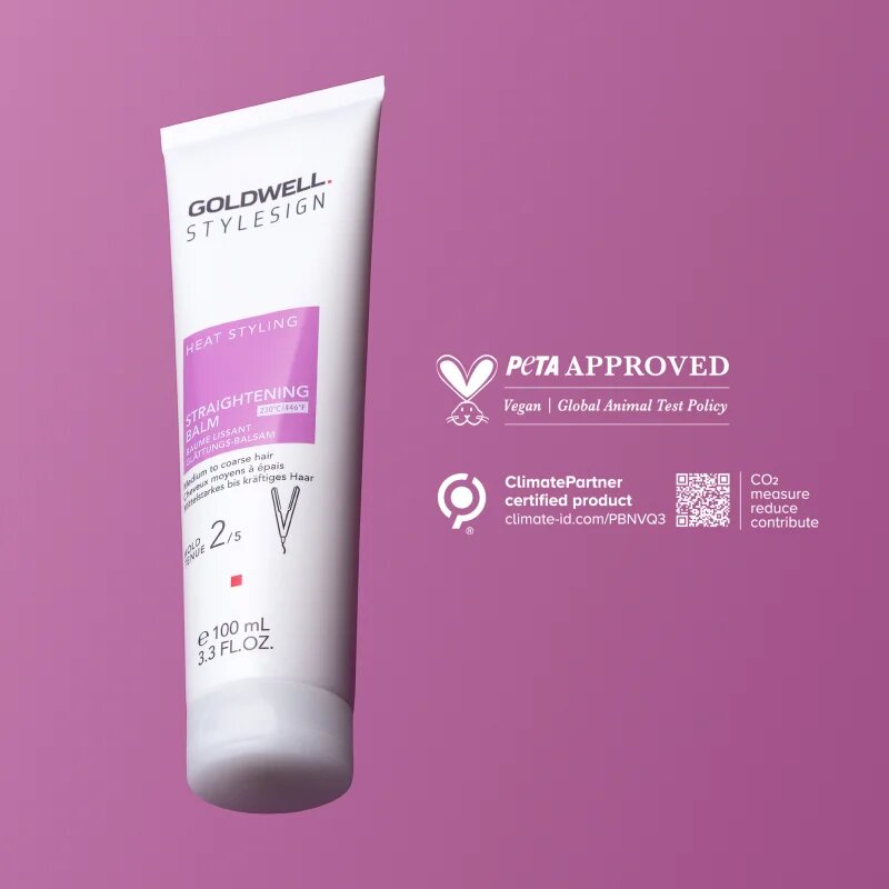 Goldwell StyleSign Straightening Balm balzsam a haj kiegyenesítésére 100 ml