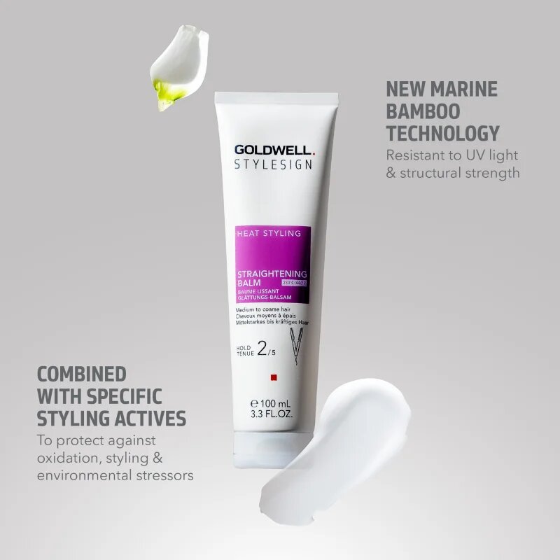 Goldwell StyleSign Straightening Balm balzsam a haj kiegyenesítésére 100 ml