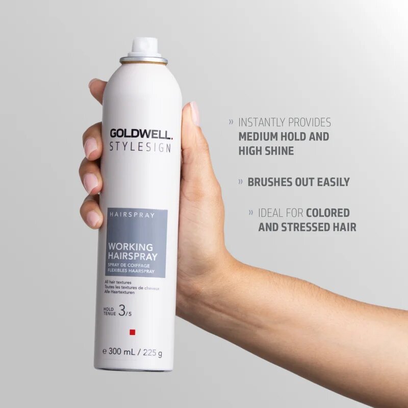 Goldwell StyleSign Working Hairspray hajlakk a formáért és a fixálásért 300 ml