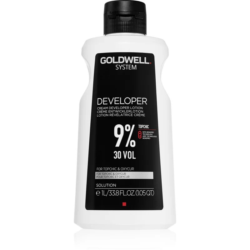 Goldwell Topchic Developer színelőhívó emulzió 9% 30 vol. 1000 ml