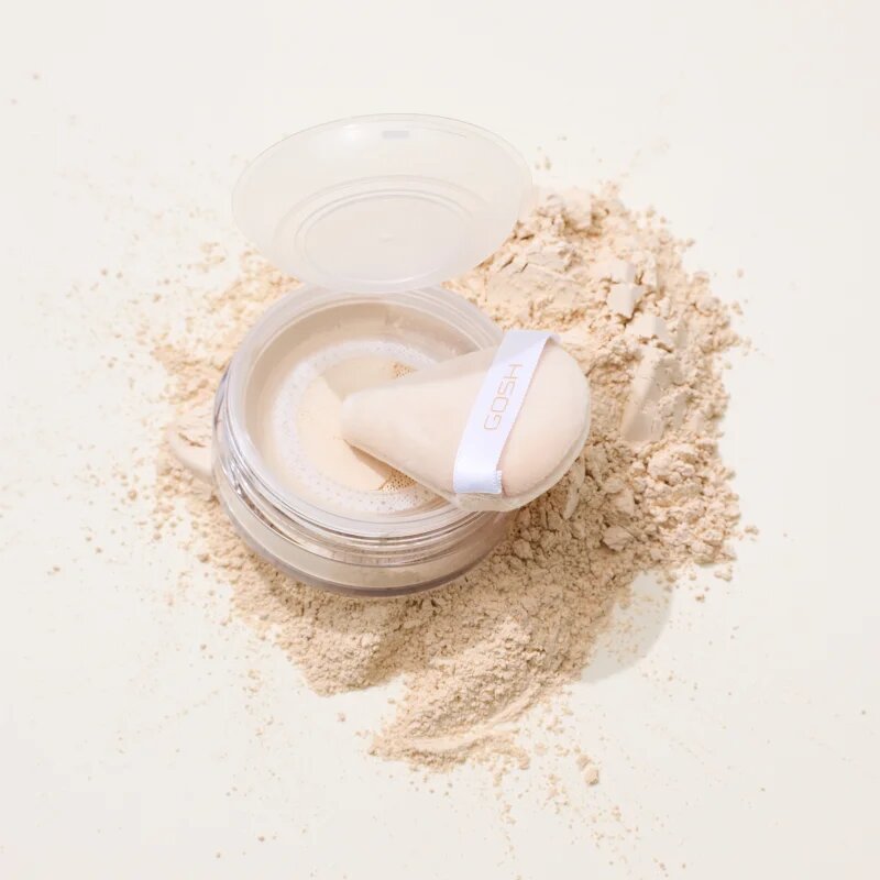 GOSH COPENHAGEN Bake N Set porpúder árnyalat 002 Soft Yellow 15 g