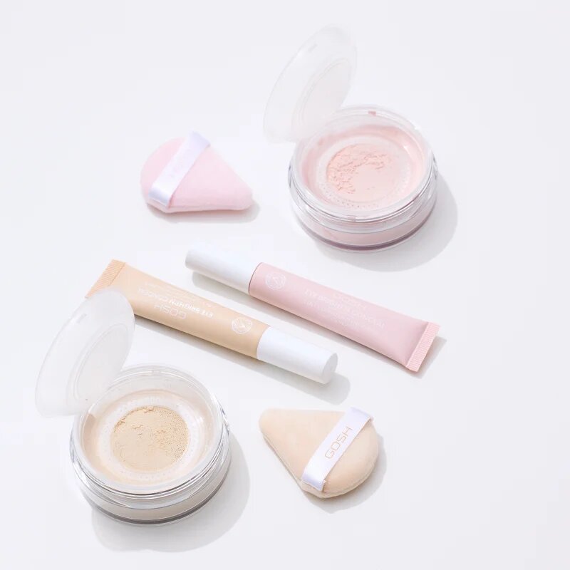 GOSH COPENHAGEN Bake N Set porpúder árnyalat 002 Soft Yellow 15 g