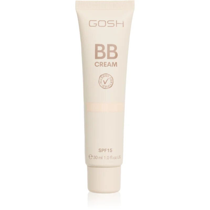 GOSH COPENHAGEN BB hidratáló BB krém SPF 15 árnyalat 001 Sand 30 ml
