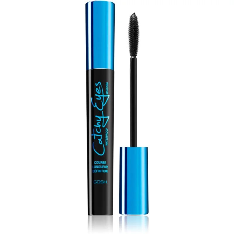 GOSH COPENHAGEN Catchy Eyes vizálló szempillaspirál a hosszabb pillákért árnyalat 001 Black 8 ml