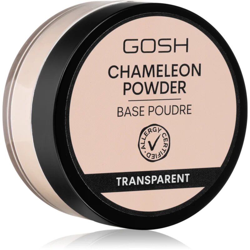 GOSH COPENHAGEN Chameleon áttetsző porpúder matt hatással árnyalat Transparent 8 g