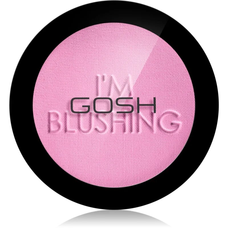 GOSH COPENHAGEN I'm Blushing púderes arcpír árnyalat 005 Shocking Pink 5.5 g