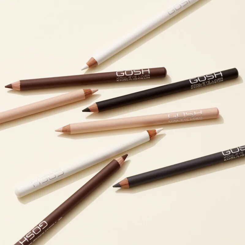 GOSH COPENHAGEN Kohl szemceruza árnyalat 001 Black 1.1 g