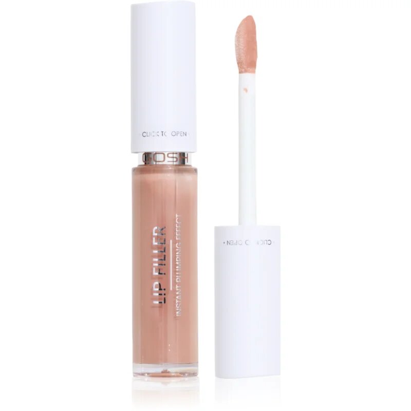 GOSH COPENHAGEN Lip Filler dúsító ajakfény 004 Mocha Mousse 5 ml