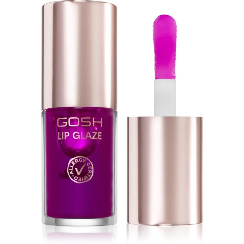 GOSH COPENHAGEN Lip Glaze ajakfény árnyalat 002 Wild Berry 5.5 ml