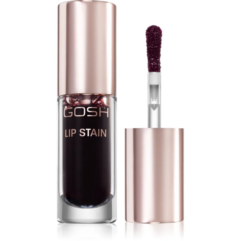 GOSH COPENHAGEN Lip Stain ajakszínező árnyalat 003 Dark Chocolate 3 ml
