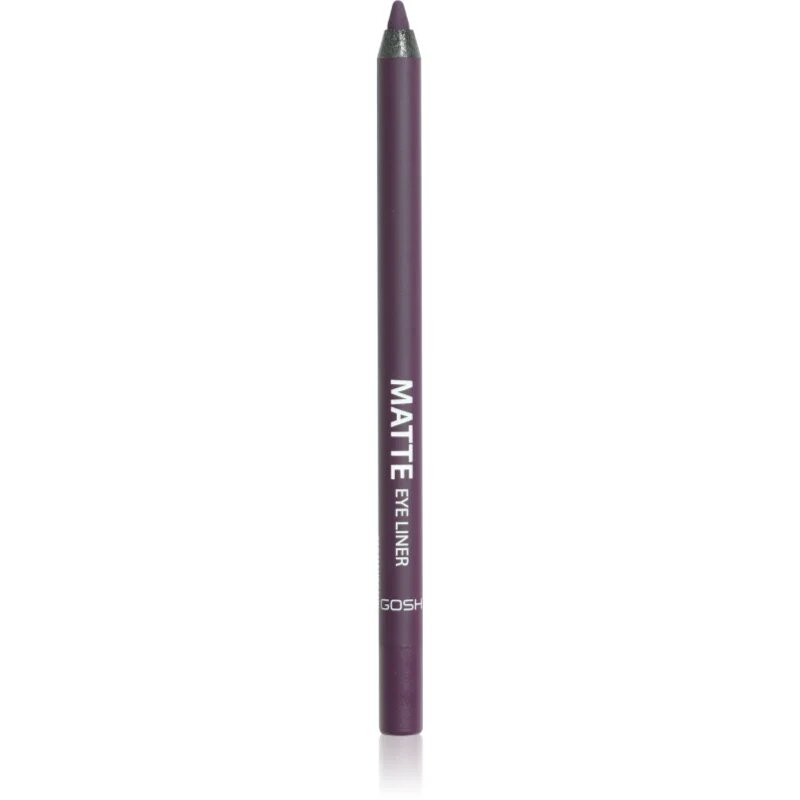 GOSH COPENHAGEN Matte Eye Liner szemceruza matt hatással árnyalat 019 Dusty Violet 1.2 g
