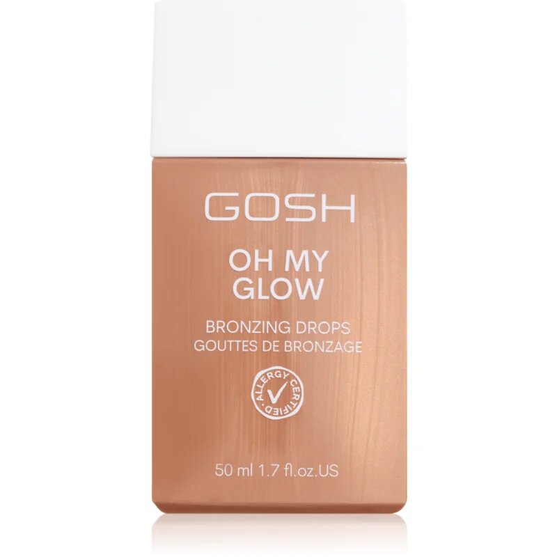 GOSH COPENHAGEN Oh My Glow folyékony bronzosító 50 ml
