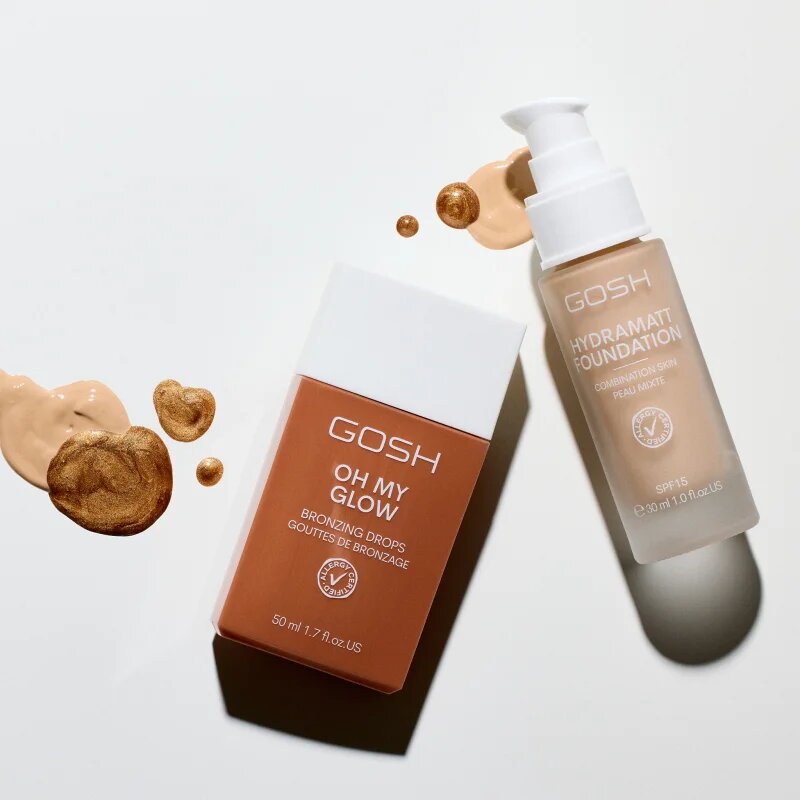 GOSH COPENHAGEN Oh My Glow folyékony bronzosító 50 ml