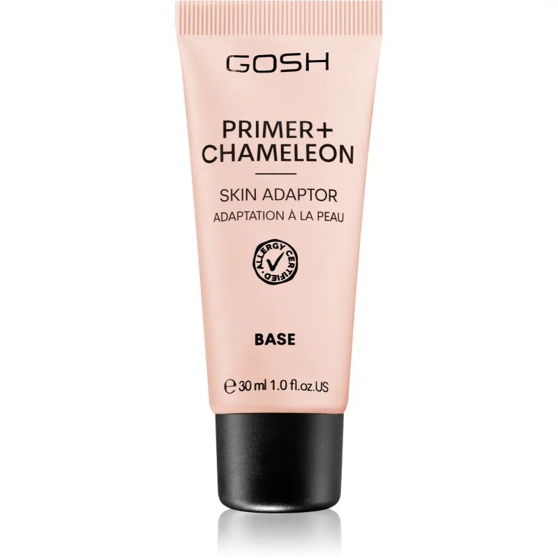 GOSH COPENHAGEN Primer Plus + Chameleon Skin Adapter védő sminkalap a make-up alá árnyalat 005 Chameleon 30 ml